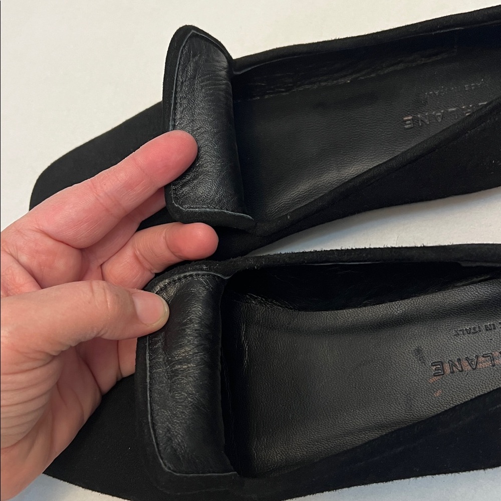 EVERLANE THE DAY LOAFER ITALIAN LOAFER IN BLACK SUEDE SIZE 7 - Picture 9 of 16